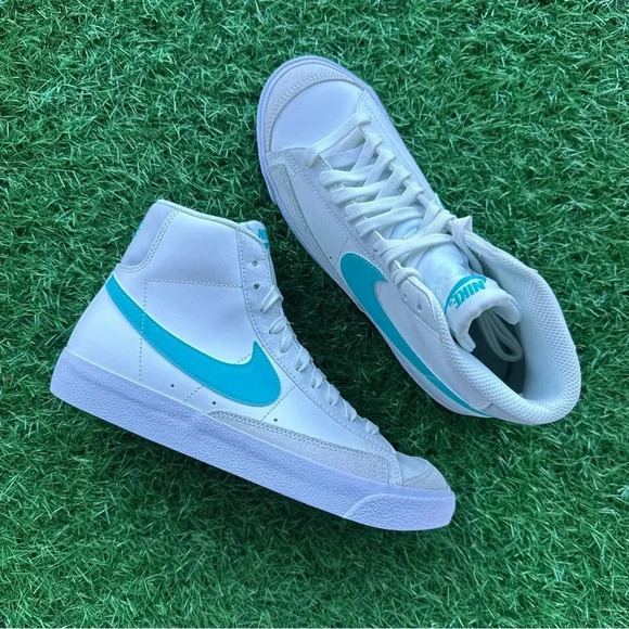 Nike Blazer Mid ‘77 Ki Summit White / Dusty Cactus (Teal) - Picture 5 of 8